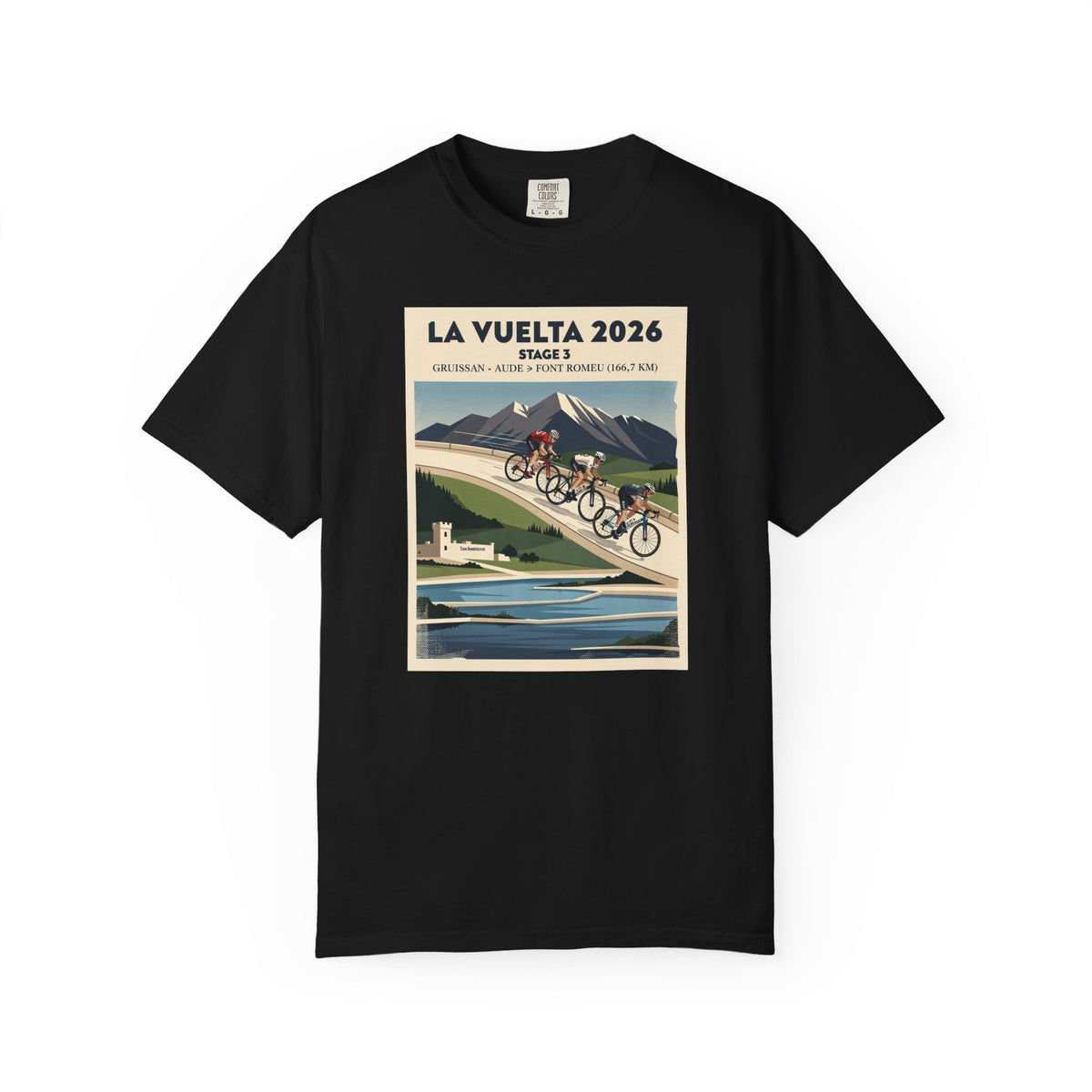 2026 Vuelta a España Stage 3 Gruissan - Aude to Font Romeu 166.7km Cycling Tee