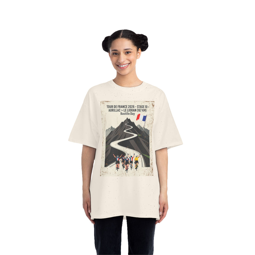 Tour de France 2026 Stage 10 Bastille Day Aurillac > Le Lioran T-Shirt | Bauhaus Mountain Cycling