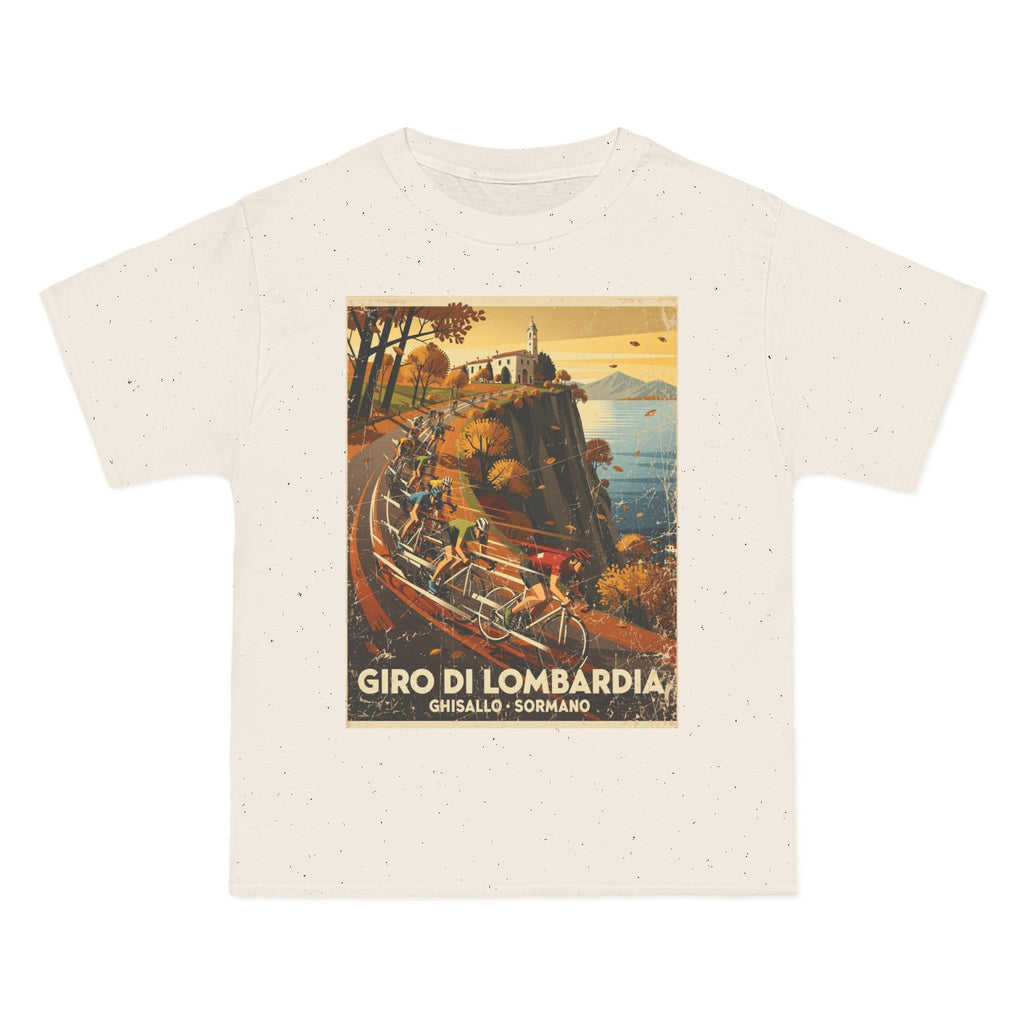 Il Lombardia Giro di Lombardia Cycling Poster T-Shirt | Madonna del Ghisallo, Muro di Sormano