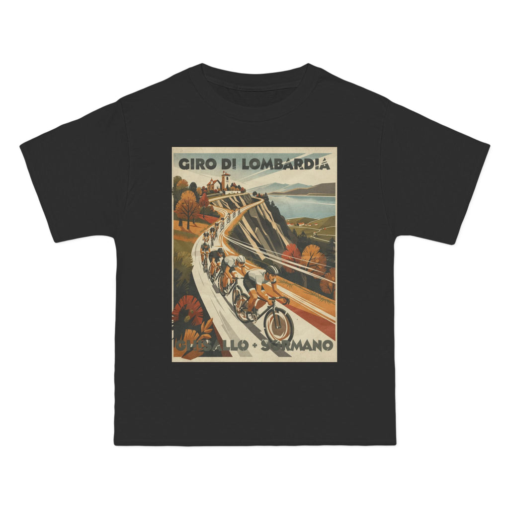 Il Lombardia Cycling Poster Giro di Lombardia T-Shirt | Futurist Italian Bike Art