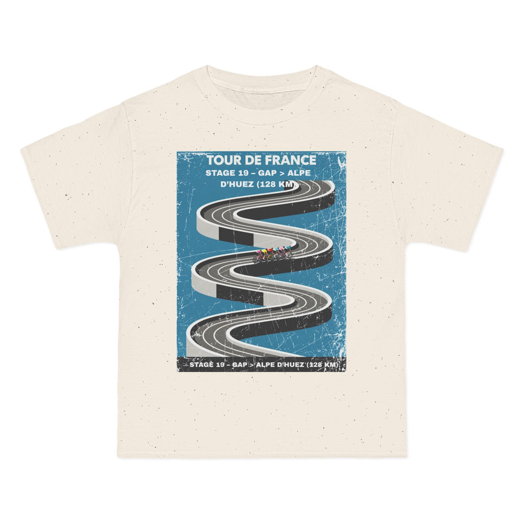 Tour de France 2026 Stage 19 Gap > Alpe d Huez T-Shirt | Bauhaus Mountain Cycling Poster