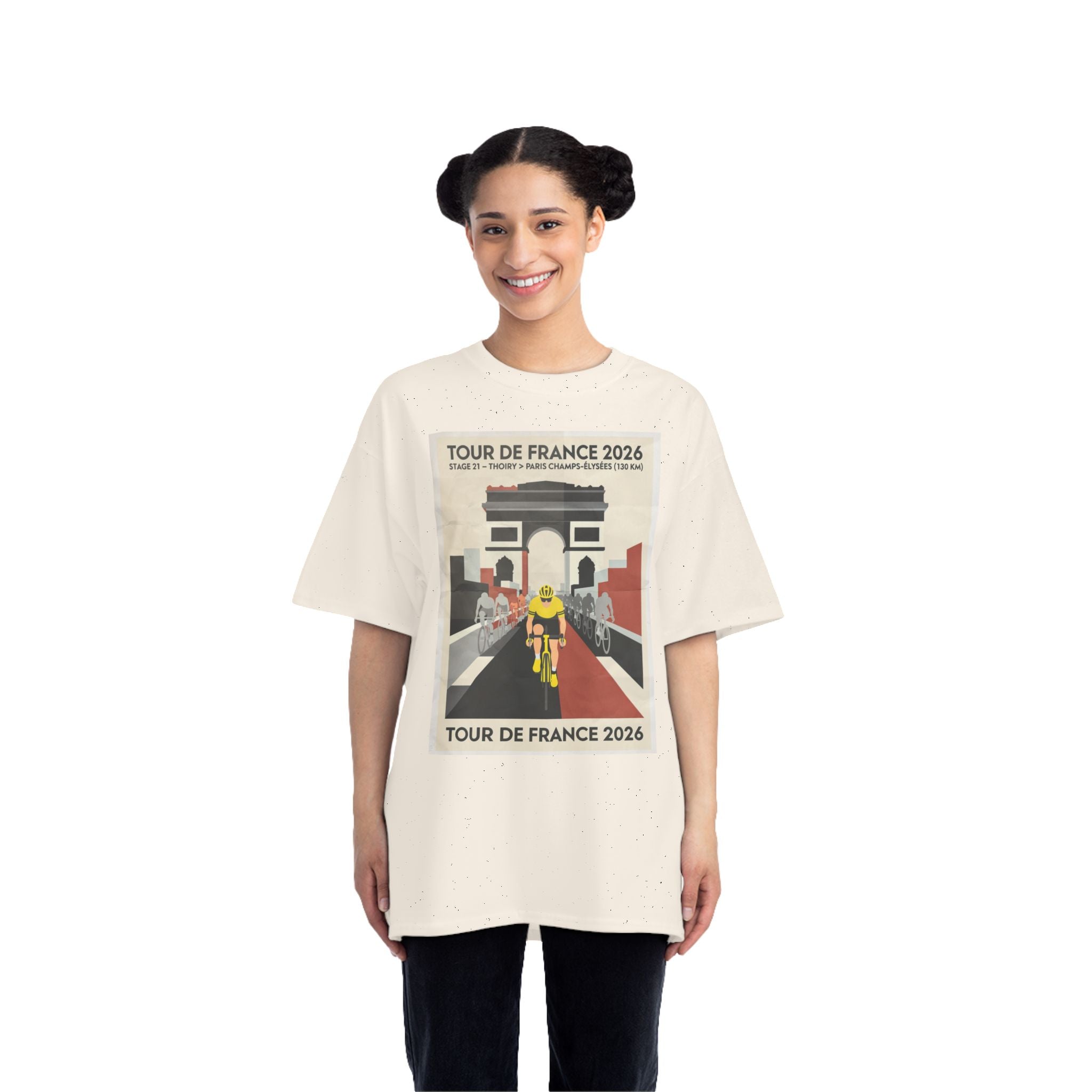Tour de France 2026 Stage 21 Thoiry to Paris Champs-Élysées T-Shirt