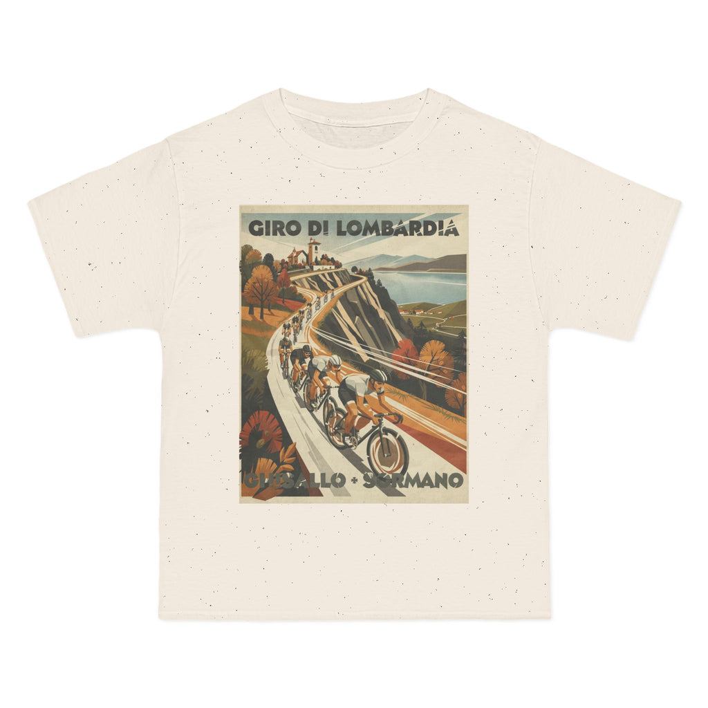 Il Lombardia Cycling Poster Giro di Lombardia T-Shirt | Futurist Italian Bike Art