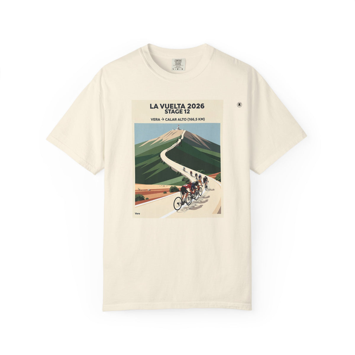 2026 Vuelta a España Stage 12 Cycling T-Shirt | Vera to Calar Alto 166.5km | Graphic Tee
