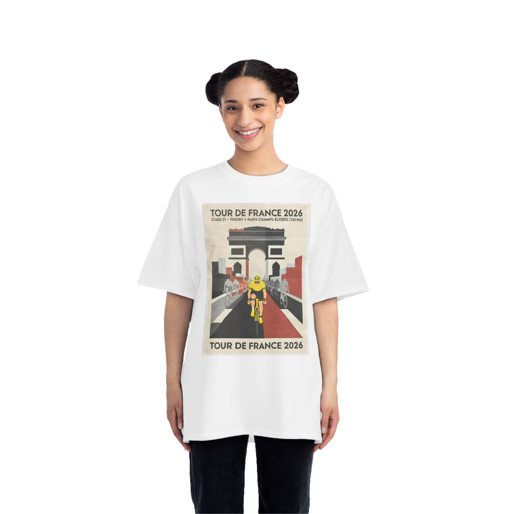 Tour de France 2026 Stage 21 Thoiry to Paris Champs-Élysées T-Shirt