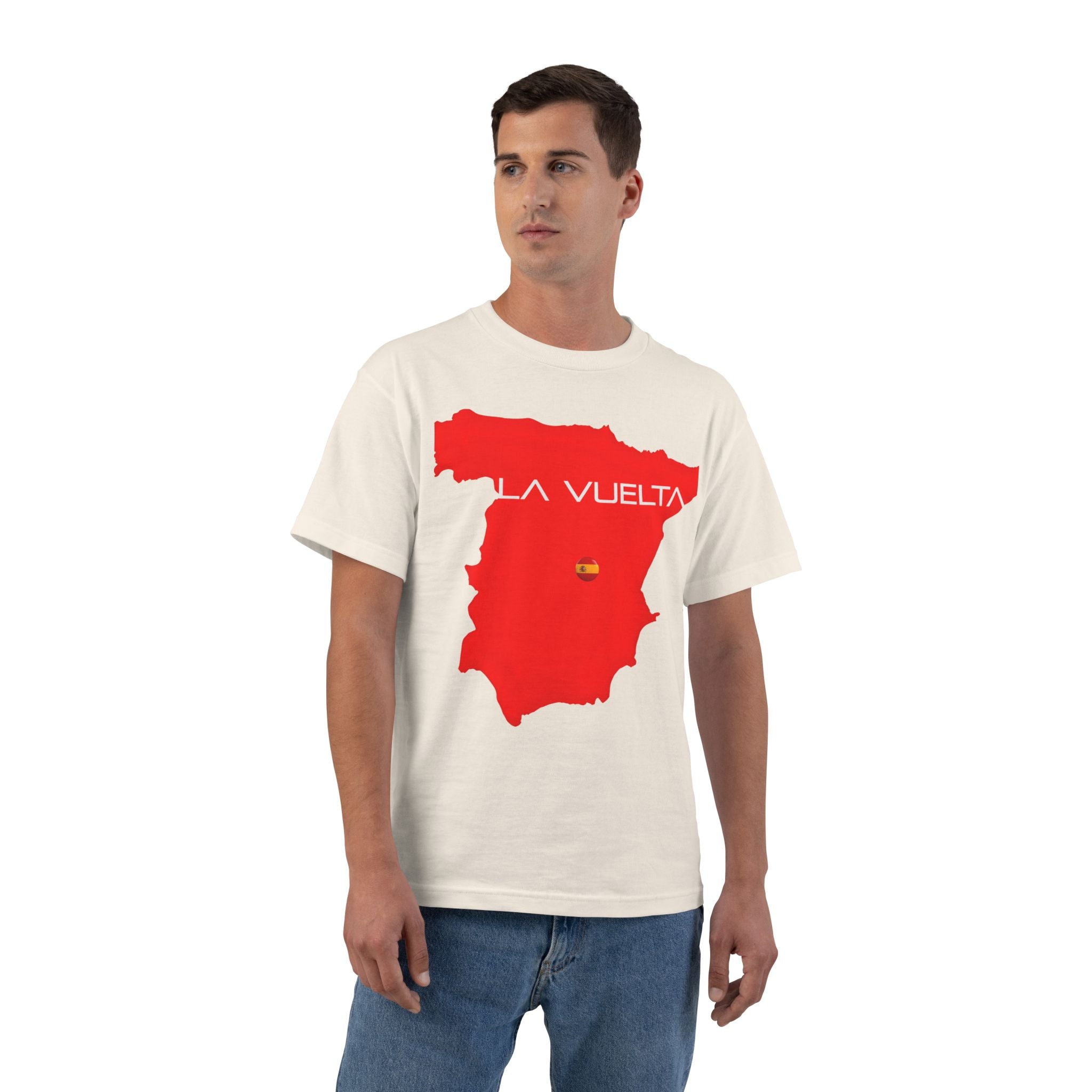 La Vuelta Tee, Cycling T-Shirt Tee, Vuelta a Espana Short-Sleeve T-Shirt, Spain Cycling Race Shirt, Bike Riding Top
