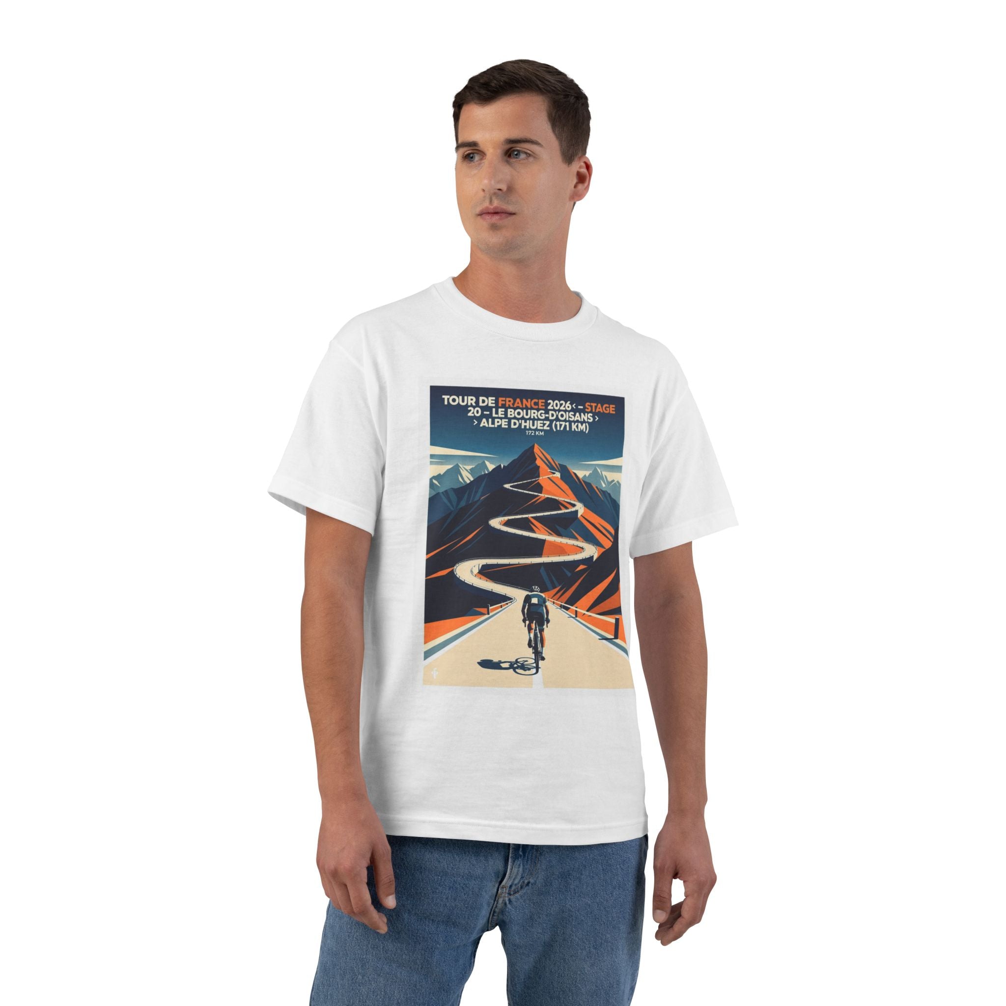 Tour de France 2026 Stage 20 Le Bourg-d Oisans to Alpe d Huez T-Shirt