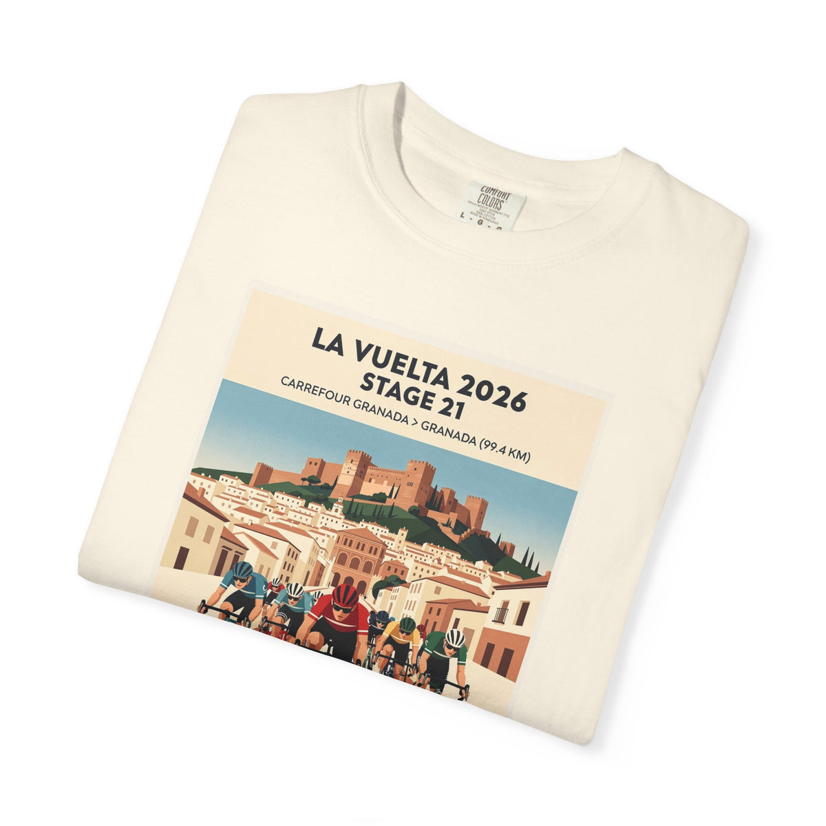 2026 Vuelta a España Stage 21 Cycling T-Shirt | Granada to Granada 99.4km
