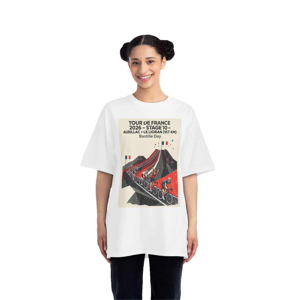 Tour de France 2026 Stage 10 Aurillac > Le Lioran T-Shirt | Bauhaus Mountain Cycling