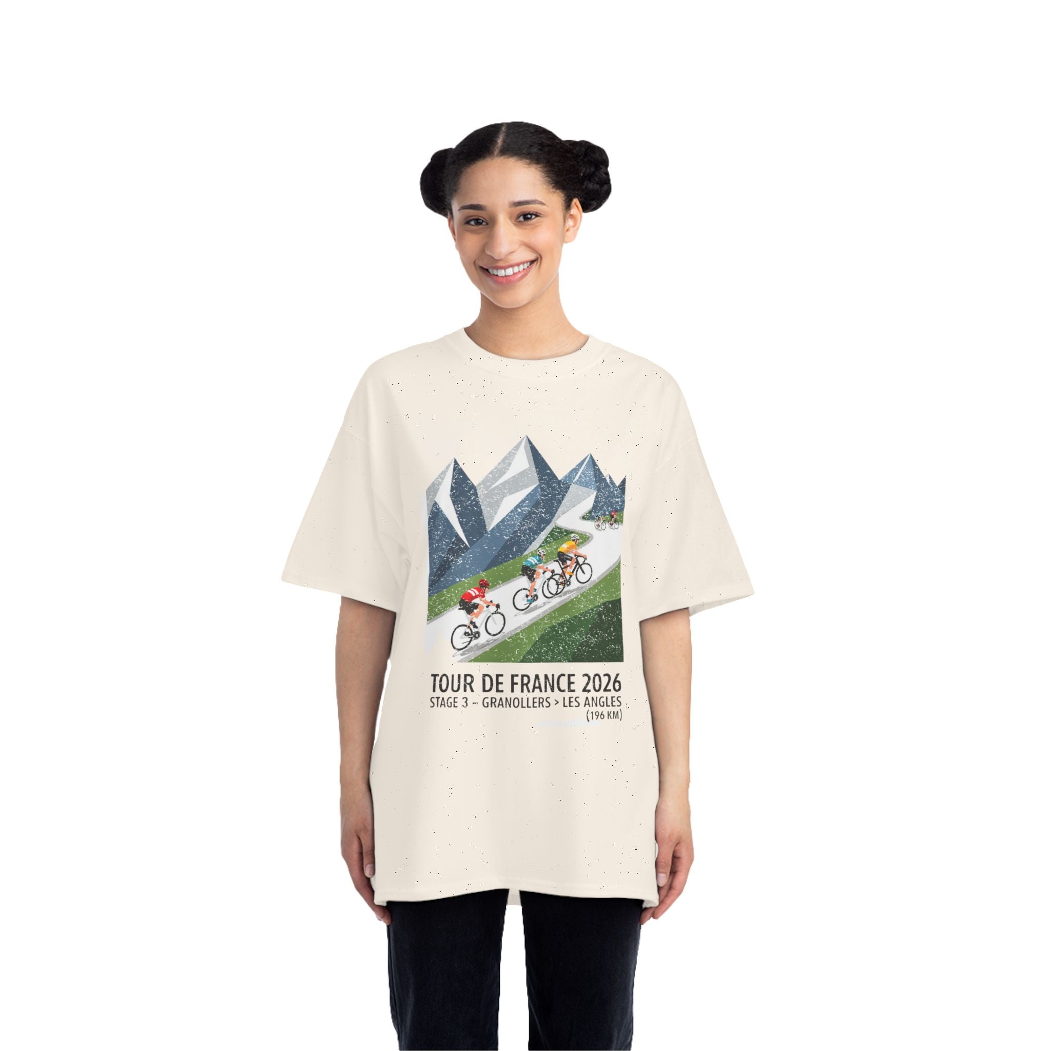Tour de France 2026 Stage 3 Granollers > Les Angles T-Shirt | Bauhaus Mountain Cycling