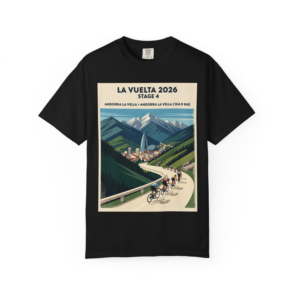 Stage 4 Andorra la Vella to Andorra la Vella 104.9km Cycling Tee