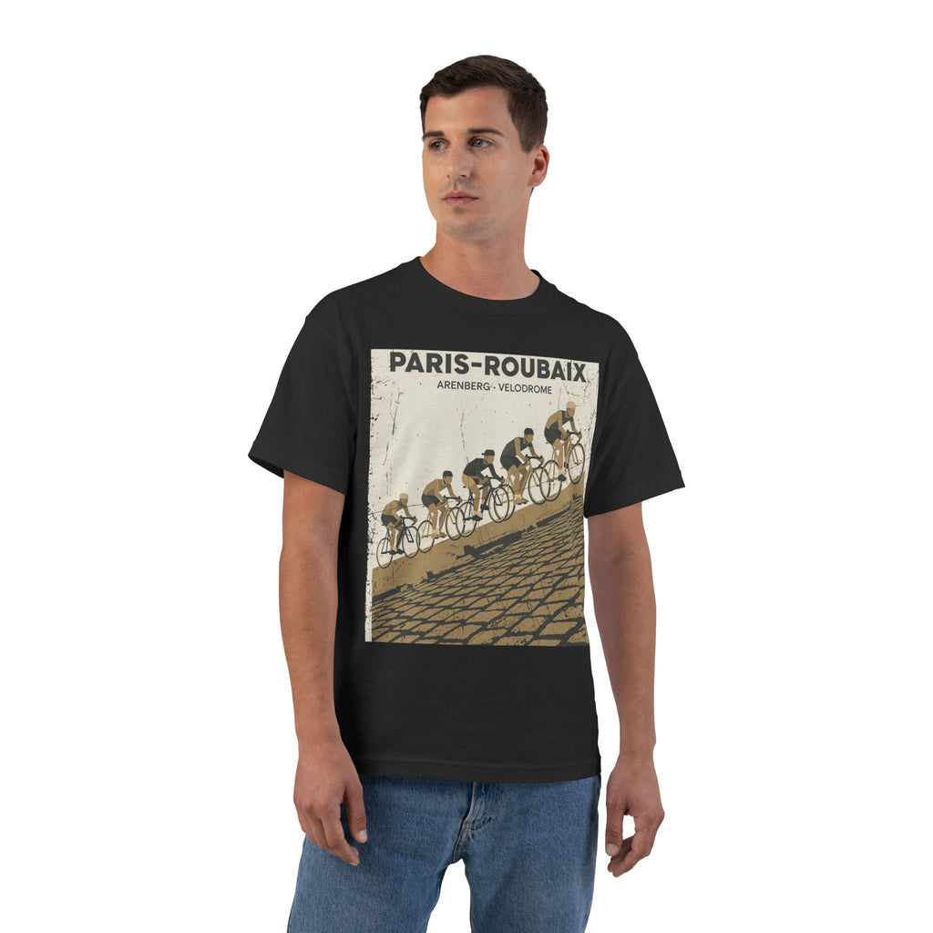 Paris Roubaix Arenberg Cycling T-Shirt | Echelon Riders, Pavé Race Design