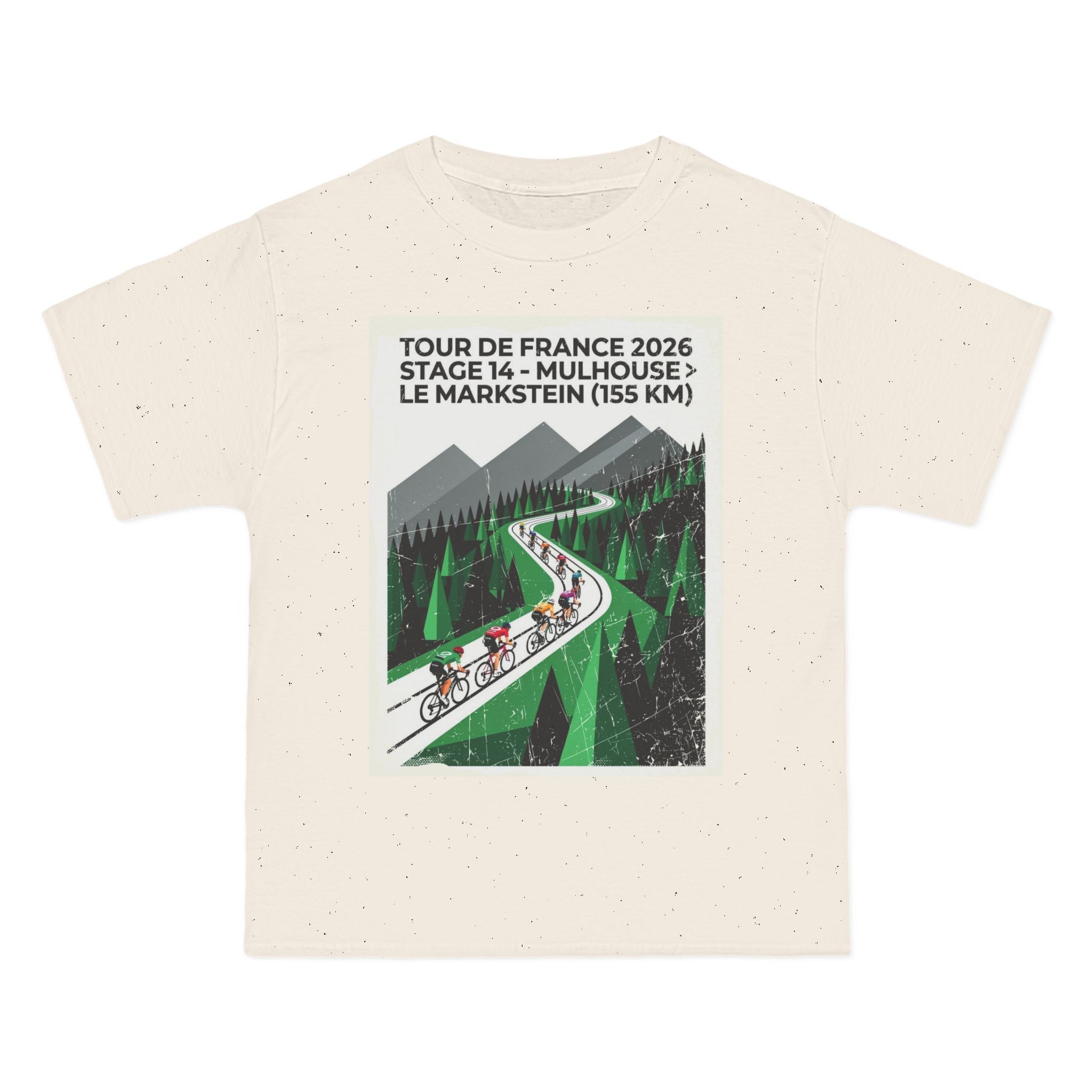Tour de France 2026 Stage 14 Mountain Cycling T-Shirt | Mulhouse > Le Markstein