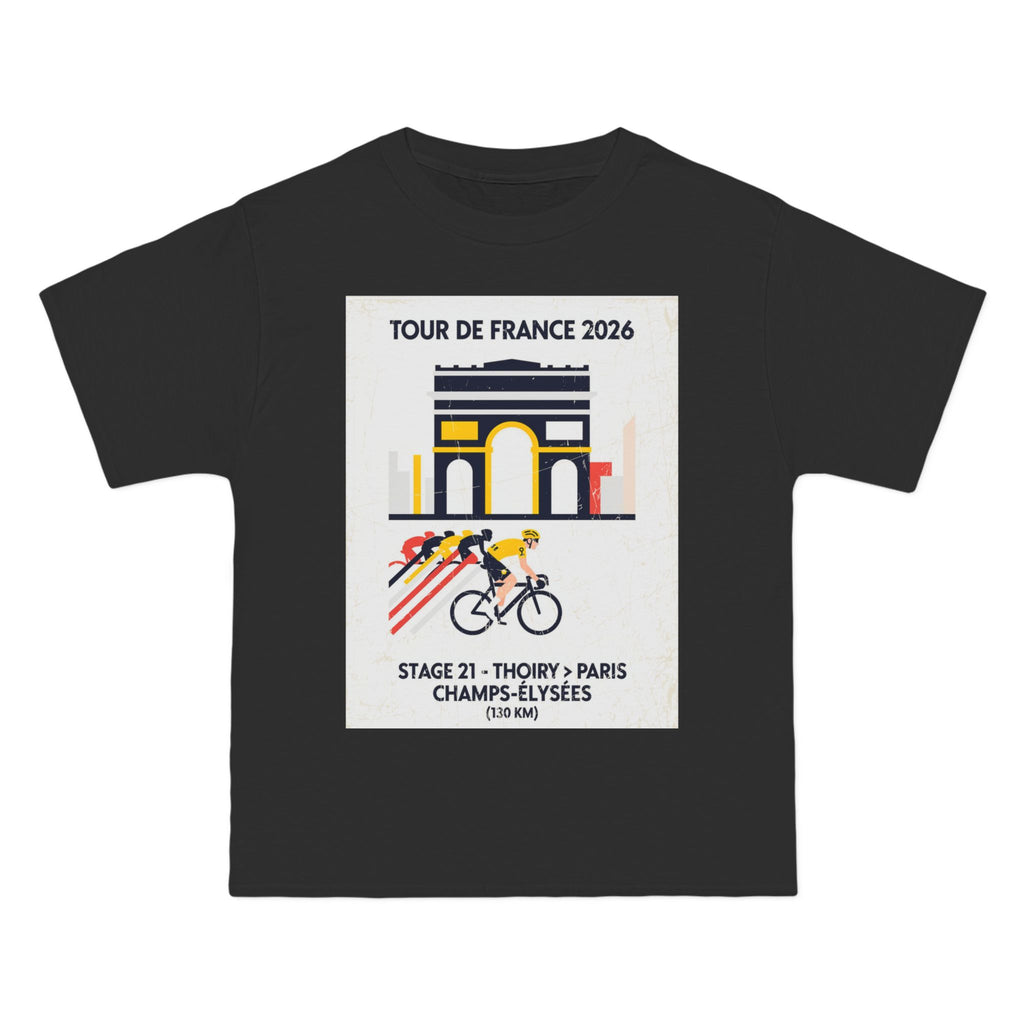 Tour de France 2026 Stage 21 Thoiry to Paris Champs-Élysées T-Shirt | Cycling Poster Design