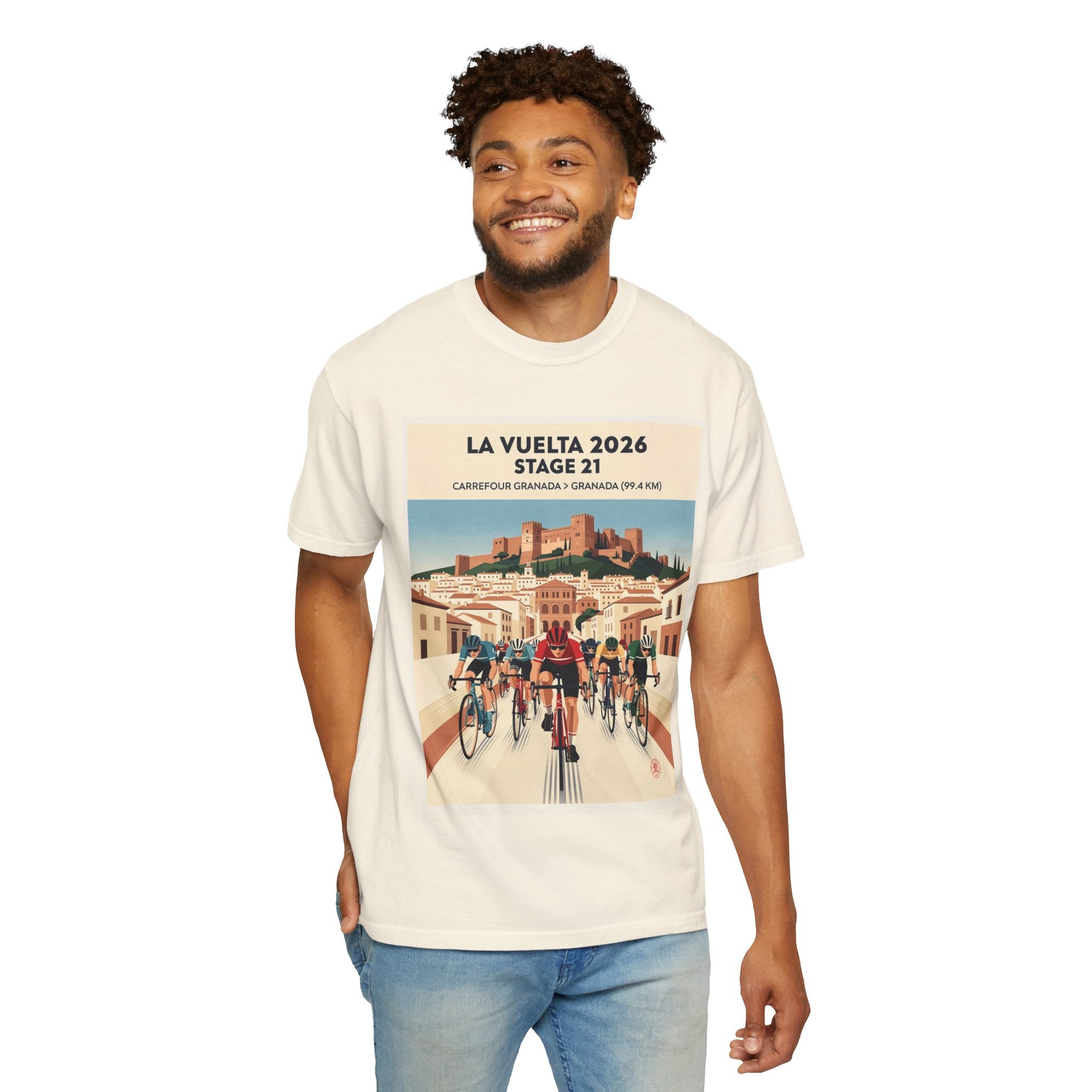 2026 Vuelta a España Stage 21 Cycling T-Shirt | Granada to Granada 99.4km