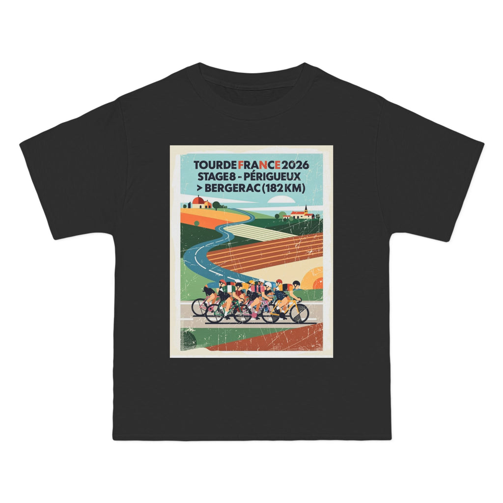 Tour de France 2026 Stage 8 Périgueux > Bergerac T-Shirt | Cycling Bauhaus Poster