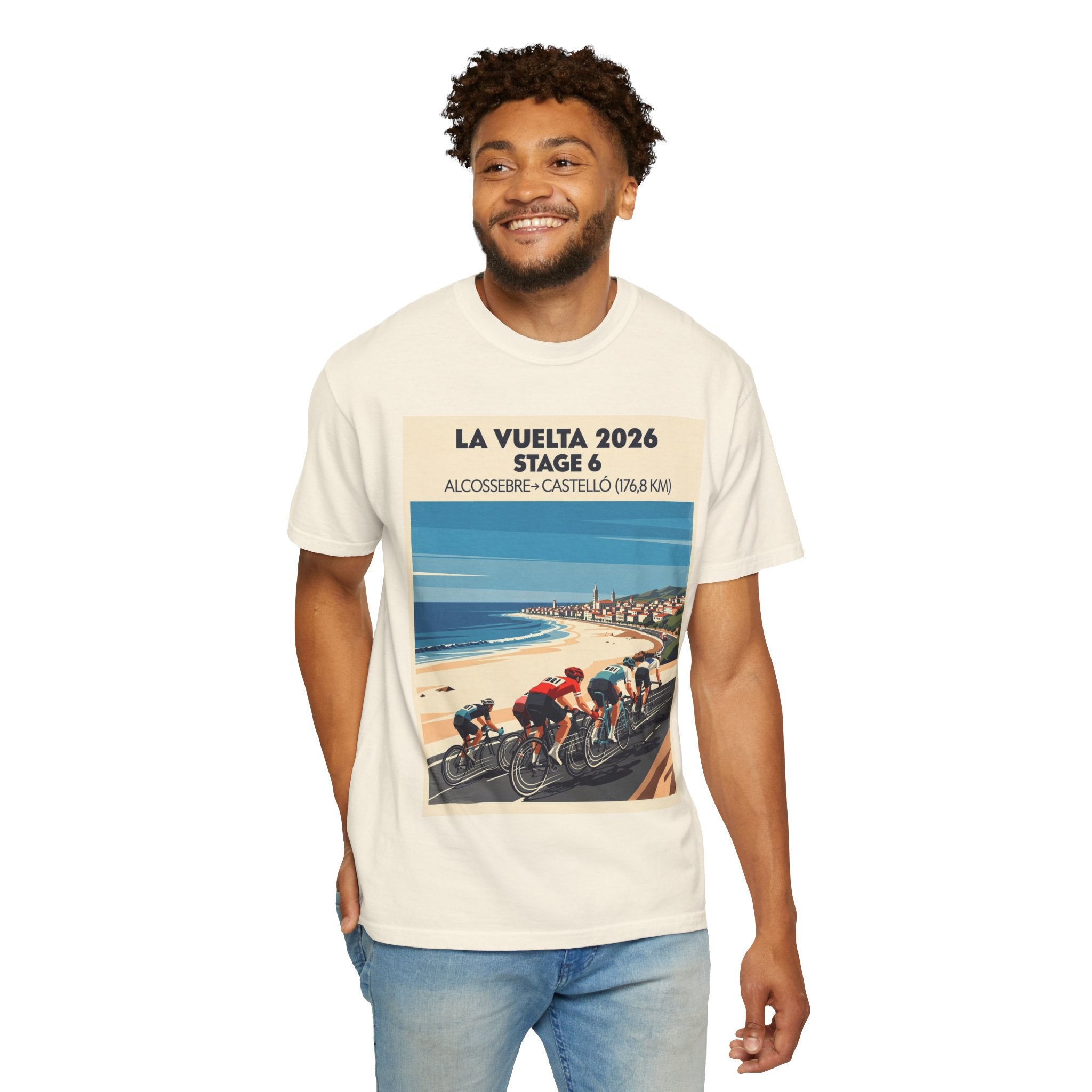 Stage 6 Alcossebre to Castelló 176.8km Cycling Tee