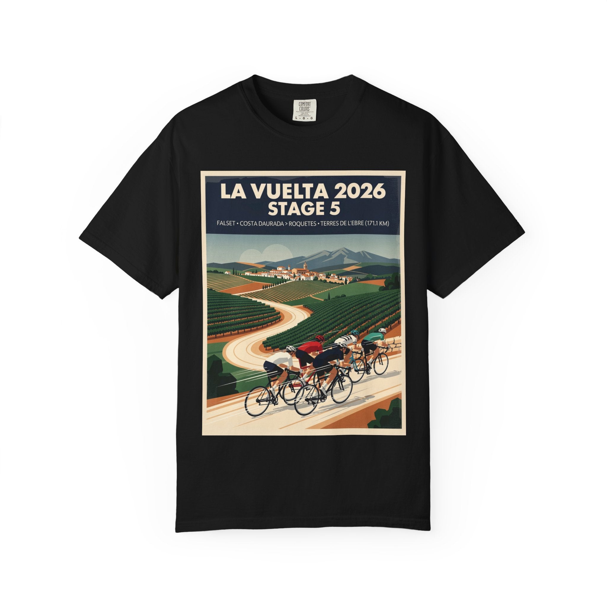 Stage 5 Falset Costa Daurada to Roquetes Terres de l'Ebre 171.1km Cycling Tee