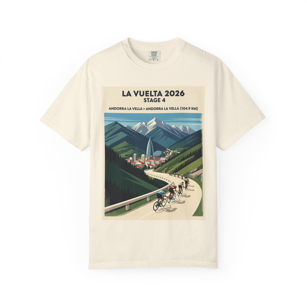 Stage 4 Andorra la Vella to Andorra la Vella 104.9km Cycling Tee