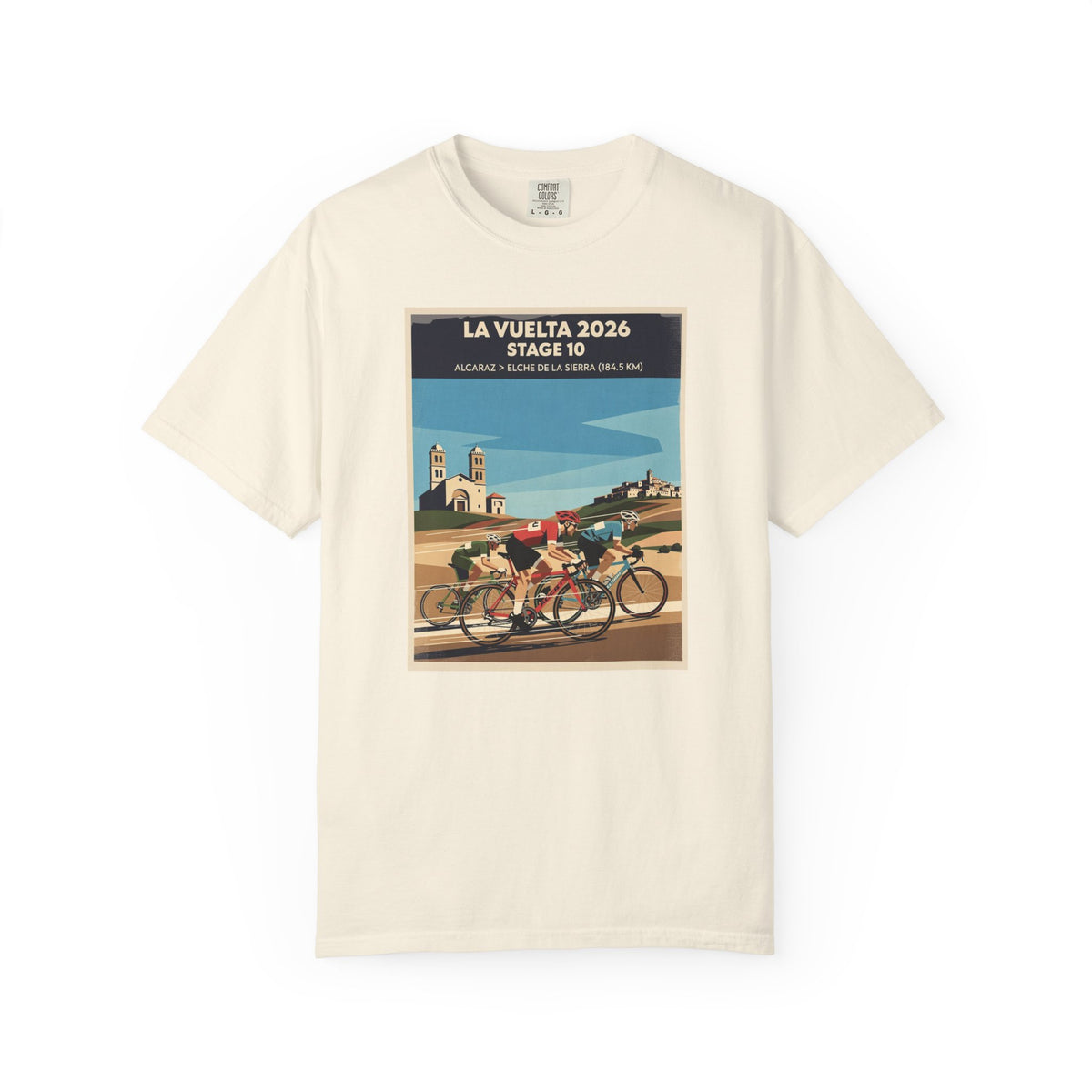 2026 Vuelta a España Stage 10 Cycling T-Shirt | Alcaraz to Elche de la Sierra 184.5km