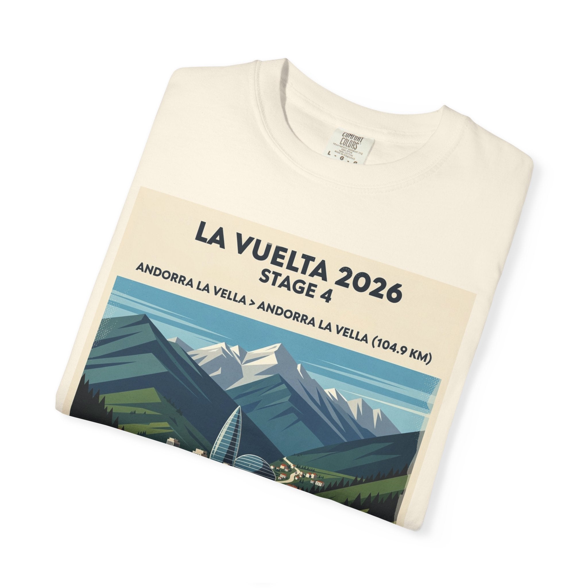 Stage 4 Andorra la Vella to Andorra la Vella 104.9km Cycling Tee