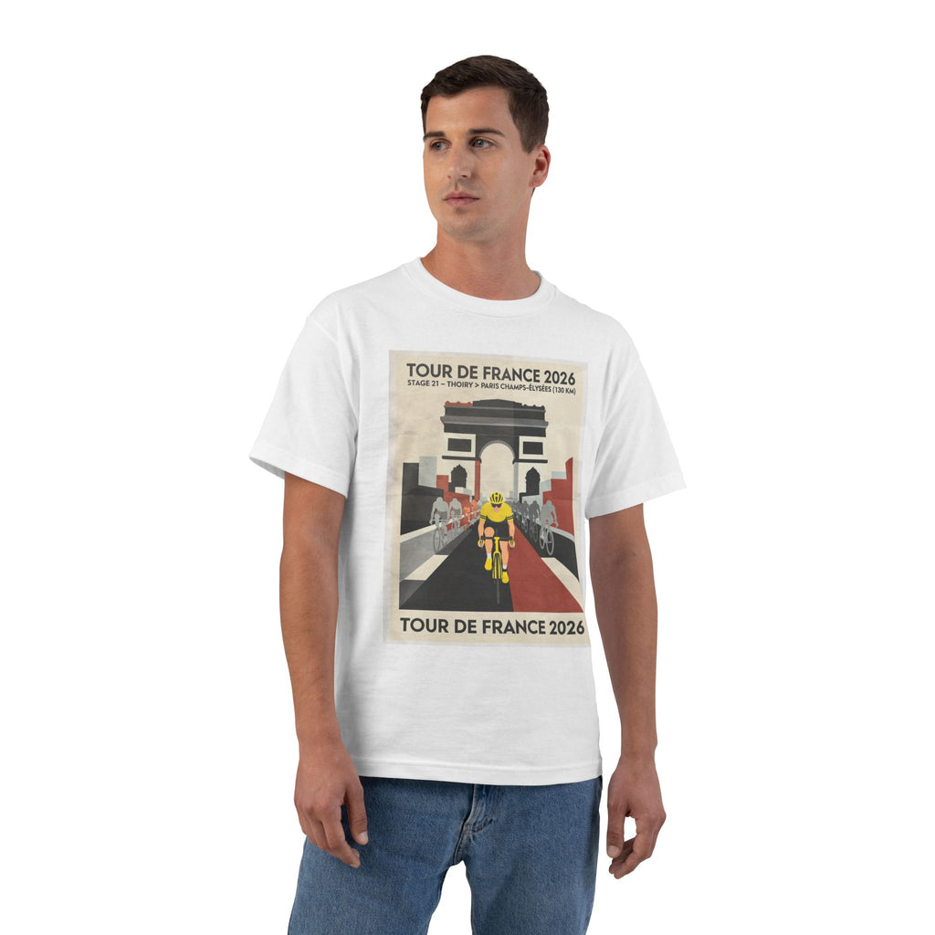 Tour de France 2026 Stage 21 Thoiry to Paris Champs-Élysées T-Shirt