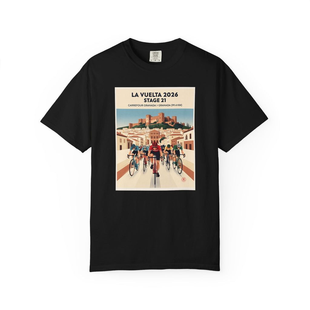 2026 Vuelta a España Stage 21 Cycling T-Shirt | Granada to Granada 99.4km