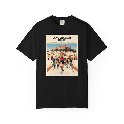 2026 Vuelta a España Stage 21 Cycling T-Shirt | Granada to Granada 99.4km