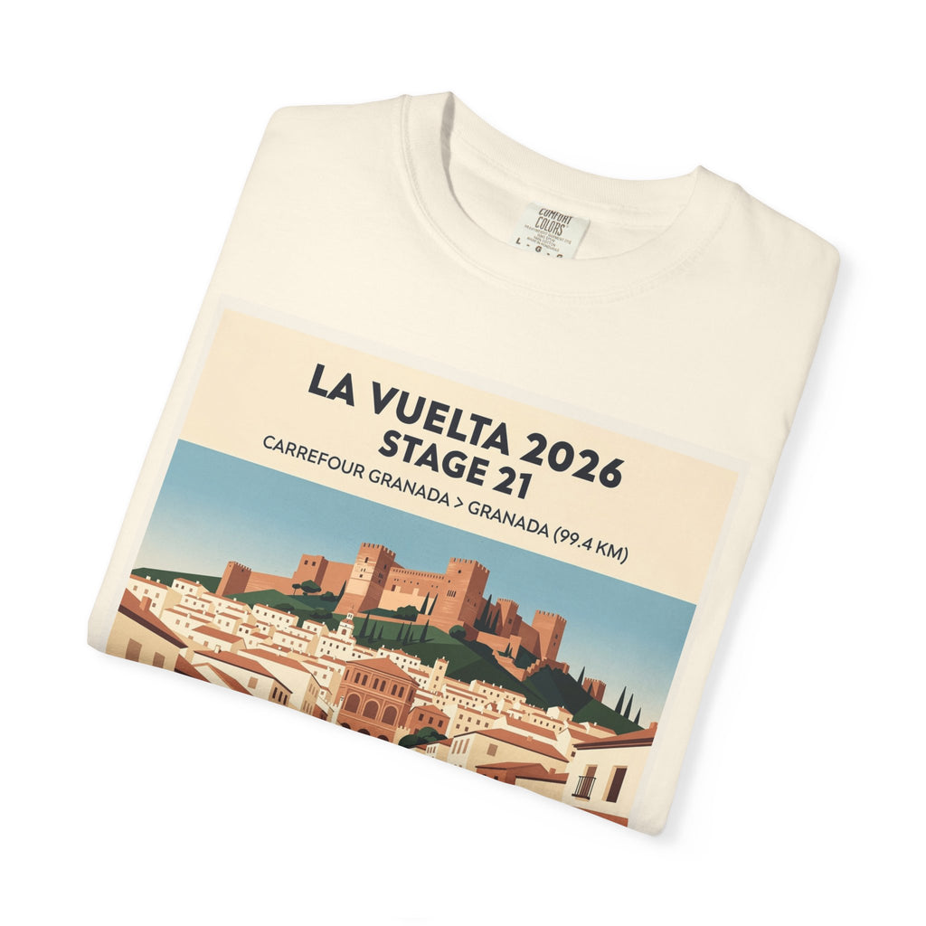 2026 Vuelta a España Stage 21 Cycling T-Shirt | Granada to Granada 99.4km