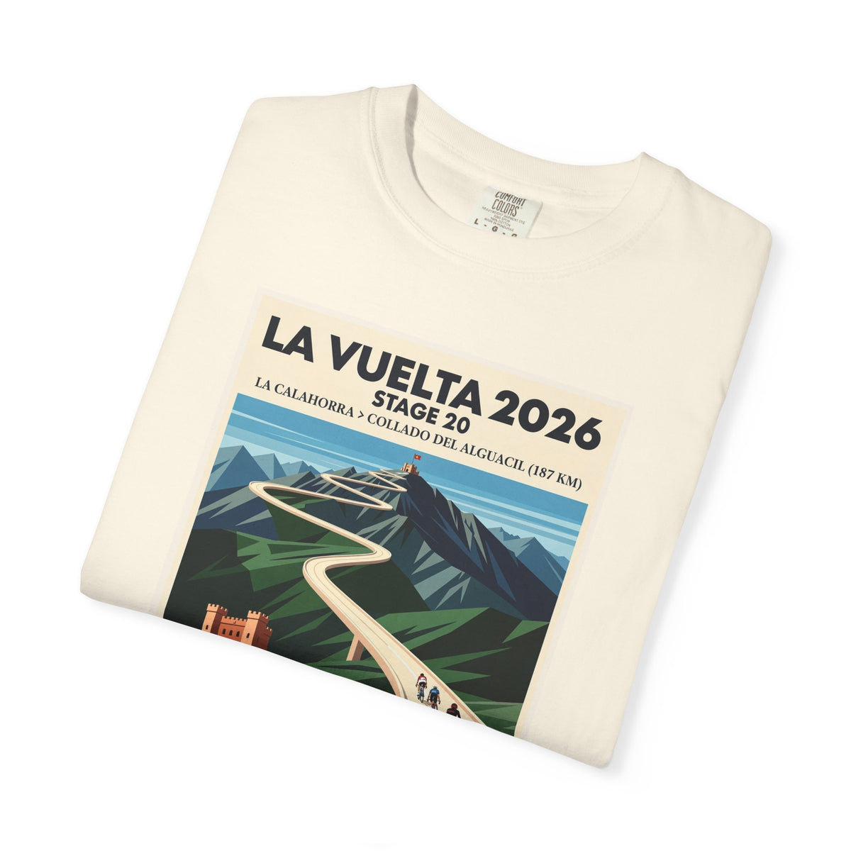 2026 Vuelta a España Stage 20 Cycling T-Shirt | La Calahorra to Collado del Alguacil 187km
