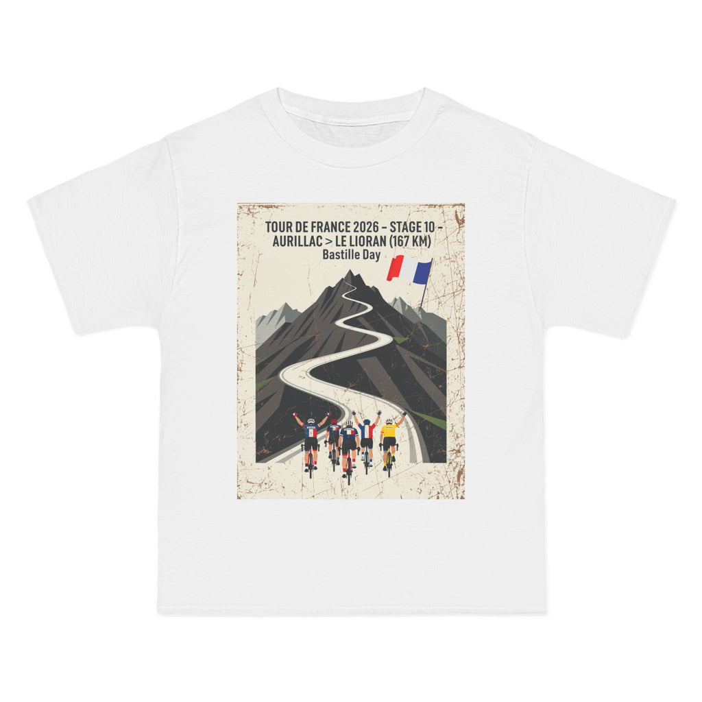 Tour de France 2026 Stage 10 Bastille Day Aurillac > Le Lioran T-Shirt | Bauhaus Mountain Cycling