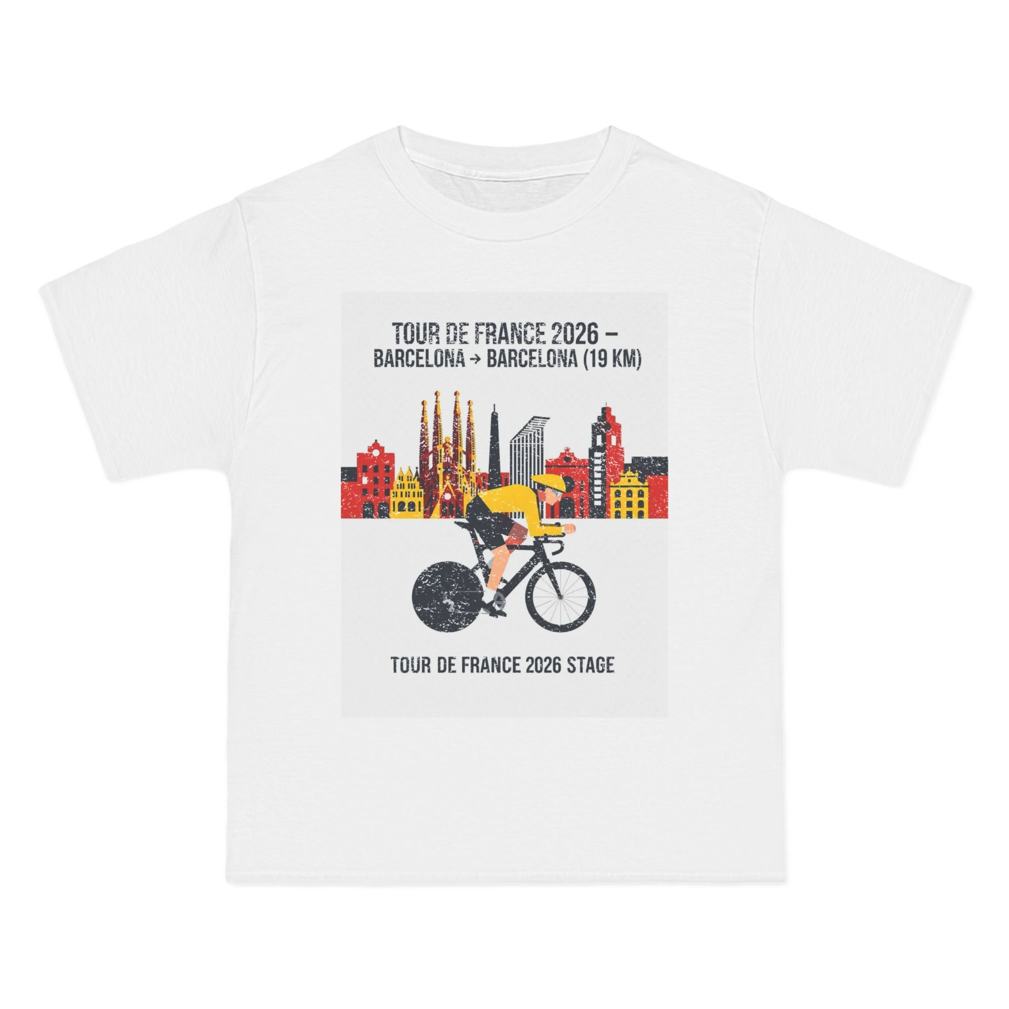 Stage 1 Barcelona to Barcelona 19km Cycling Tee
